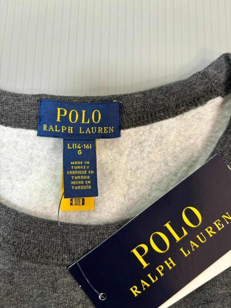 2025最新作新品ラルフローレンボーイズポロベア　トレーナーボーイズL160