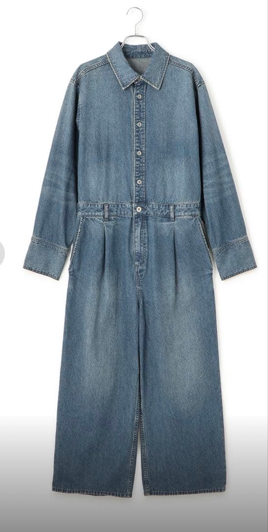 ADAM ET ROPE' FEMME デニムジャンプスーツ