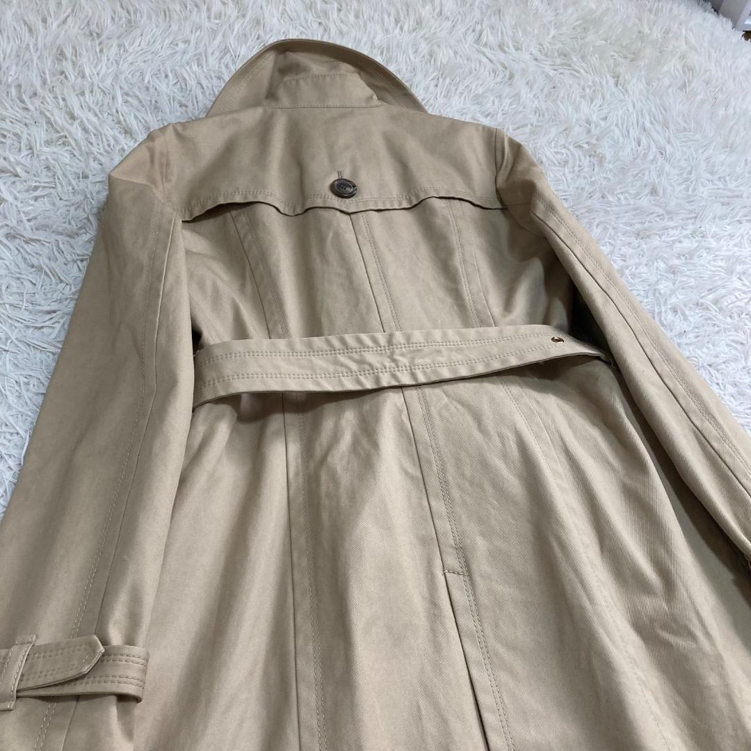 17156✨バーバリーブルーレーベル 40 ノバチェック トレンチコート ベルト