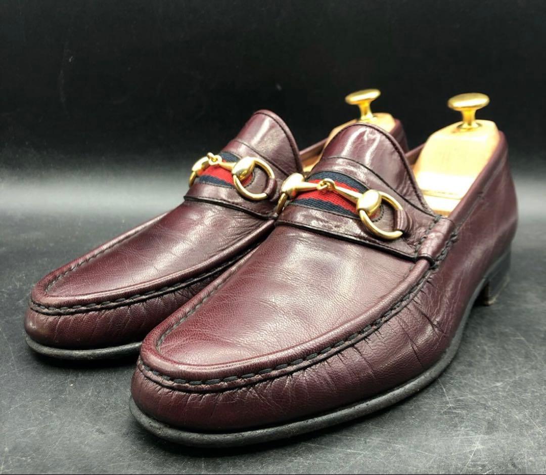 GUCCI ビットローファー 25.5cm