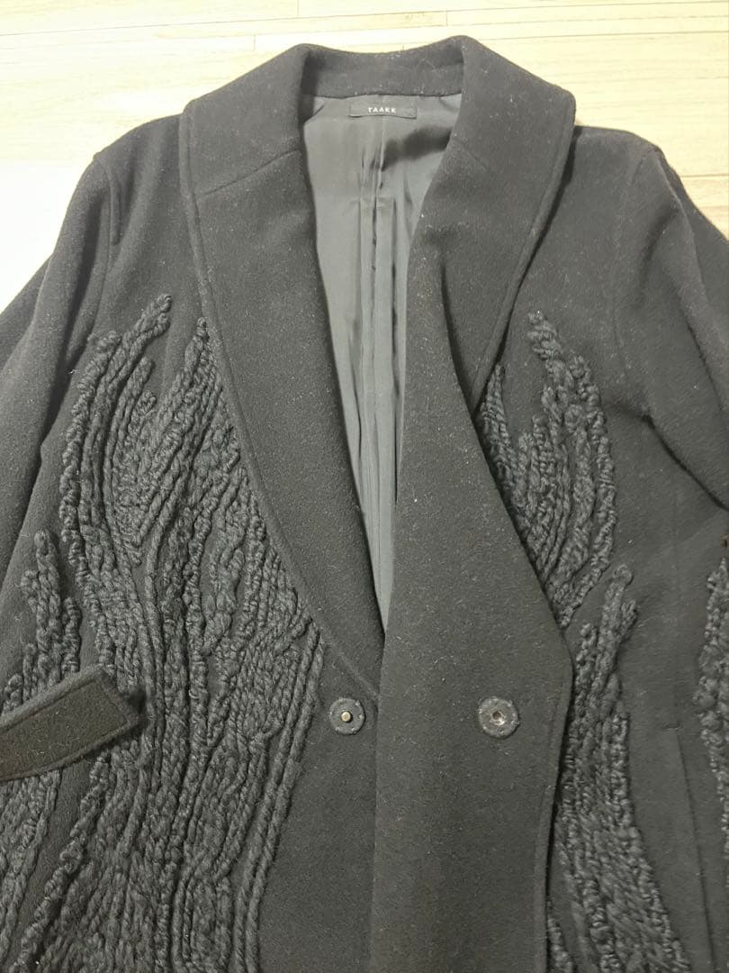 ※限定値下中【希少・格安】16AW TAAKK ウールコート ブラック