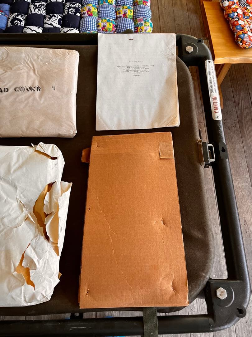 もう売ります　入手困難　ヴィンテージ80sミリタリーベッドUSED　送料込み