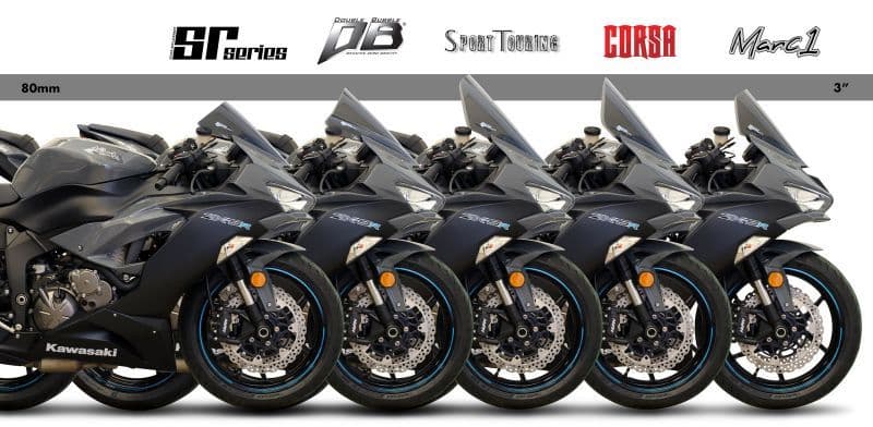 ZEROGRAVITY(ゼログラビティ) スポーツツーリングスクリーン ZX6R