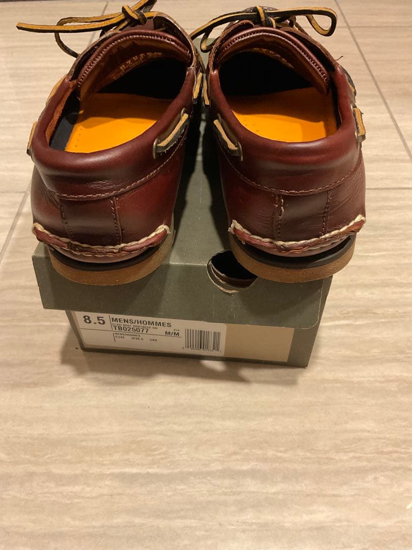 Timberland ブラウン デッキシューズ　TB025077