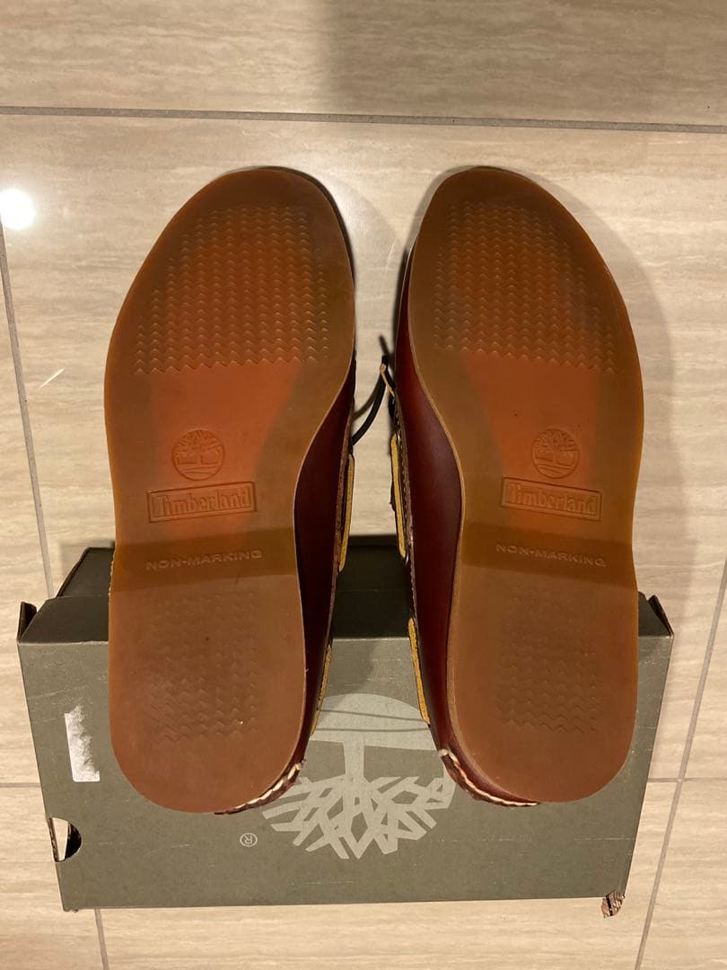 Timberland ブラウン デッキシューズ　TB025077