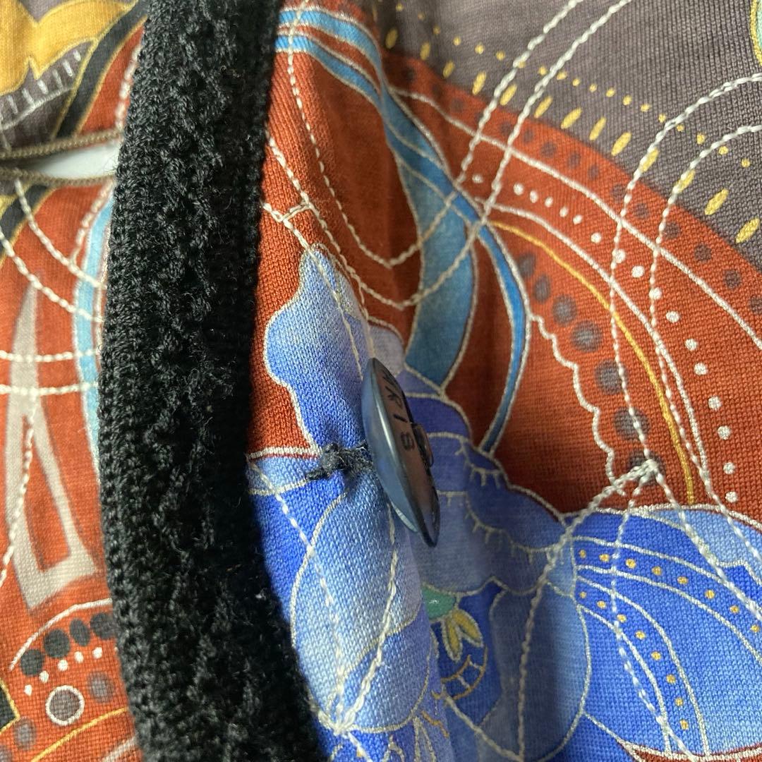 レオナール ジャケット 刺繍 ペイズリー ウール 11号 シルク ヴィンテージ