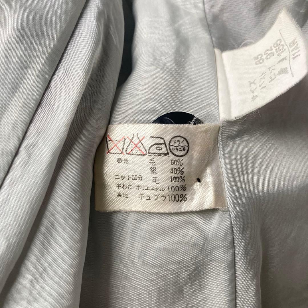 レオナール ジャケット 刺繍 ペイズリー ウール 11号 シルク ヴィンテージ