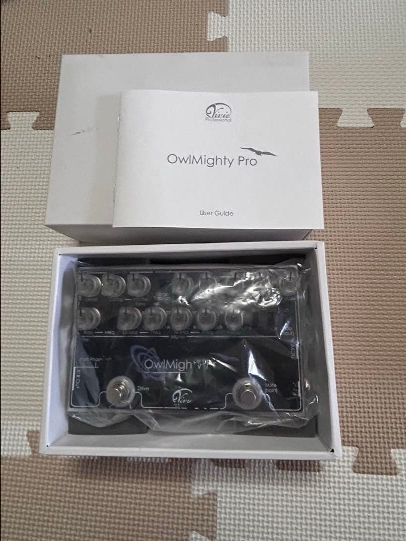 廃盤・生産終了　Vivie OwlMighty Pro ベースプリアンプ