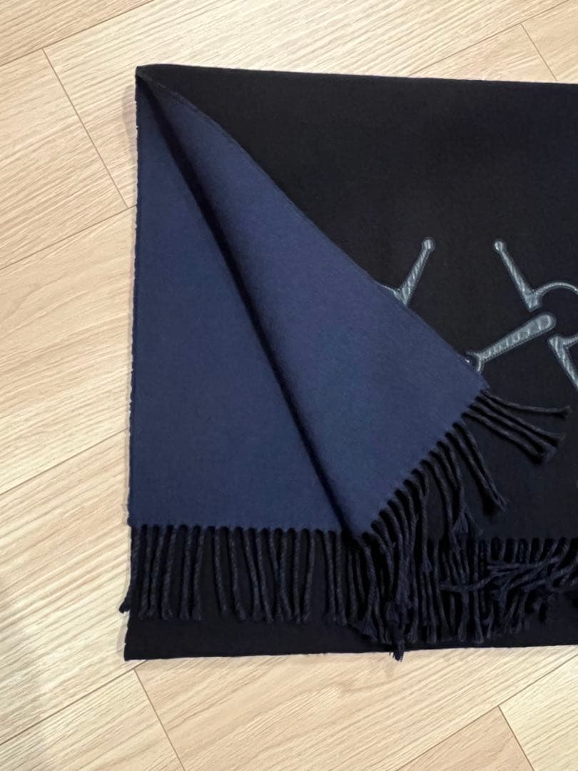 HERMES カシミヤ マフラー