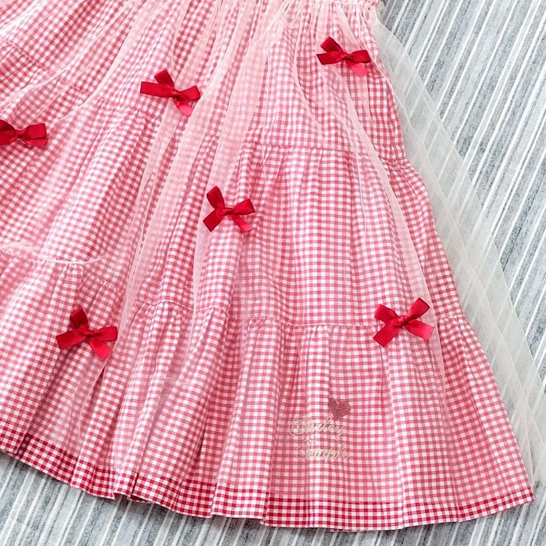 ★極美品★シャーリーテンプル＊伊勢丹限定＊リボン＊チュールワンピース＊140㎝