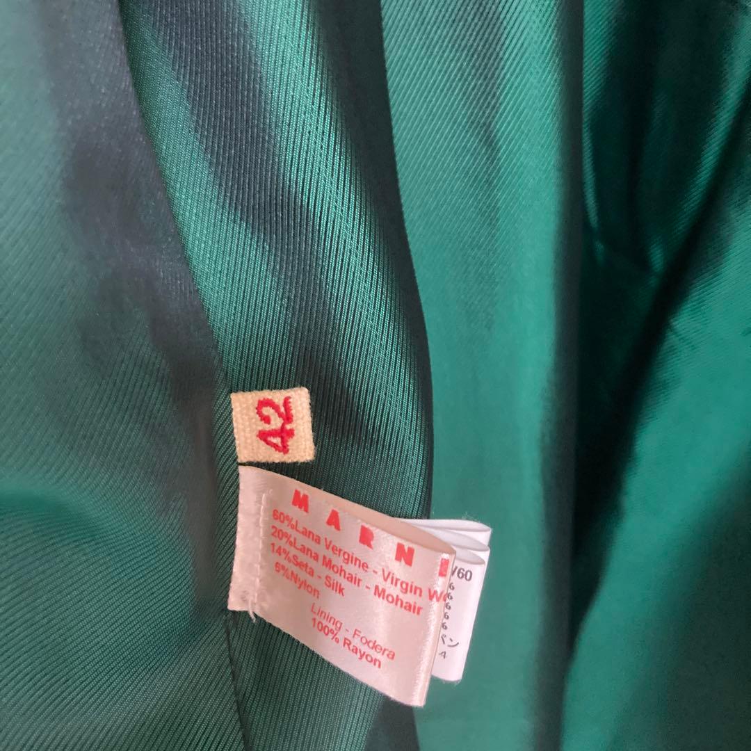 【最終価格】マルニ　コート　グリーン