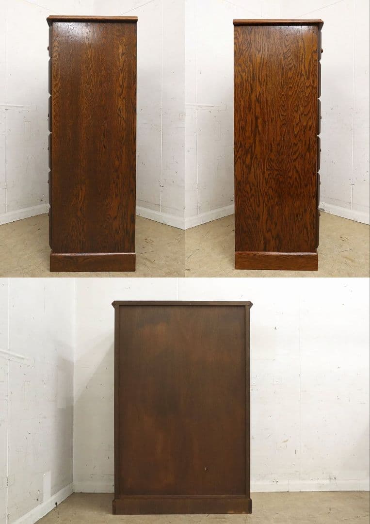 一*球様 高級 三越家具【ブルージュ】オーク材6段チェスト・整理タンス