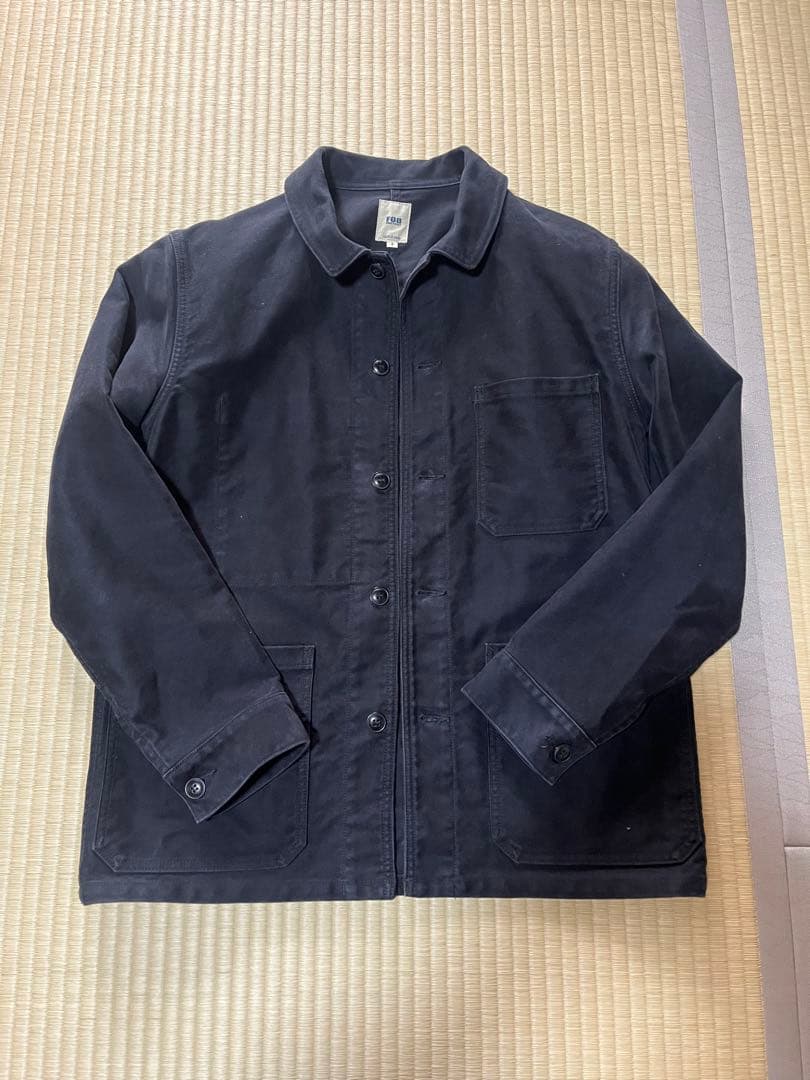 FOB Factory モールスキンジャケット　黒