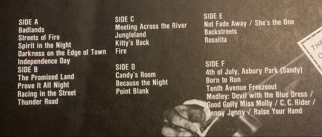 ◾️史上最高ライブ3LPボックス■BRUCE SPRINGSTEEN / ブルース