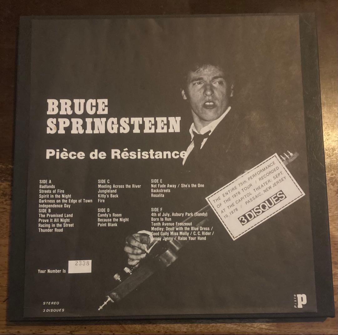 ◾️史上最高ライブ3LPボックス■BRUCE SPRINGSTEEN / ブルース