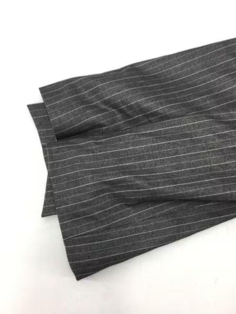 サルバム sulvam カットオフジャケット グレーストライプ