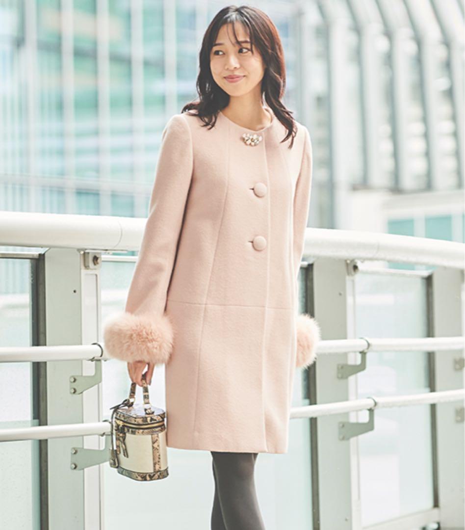 Debut de Fiore ノーカラーコクーンコート（復刻）36