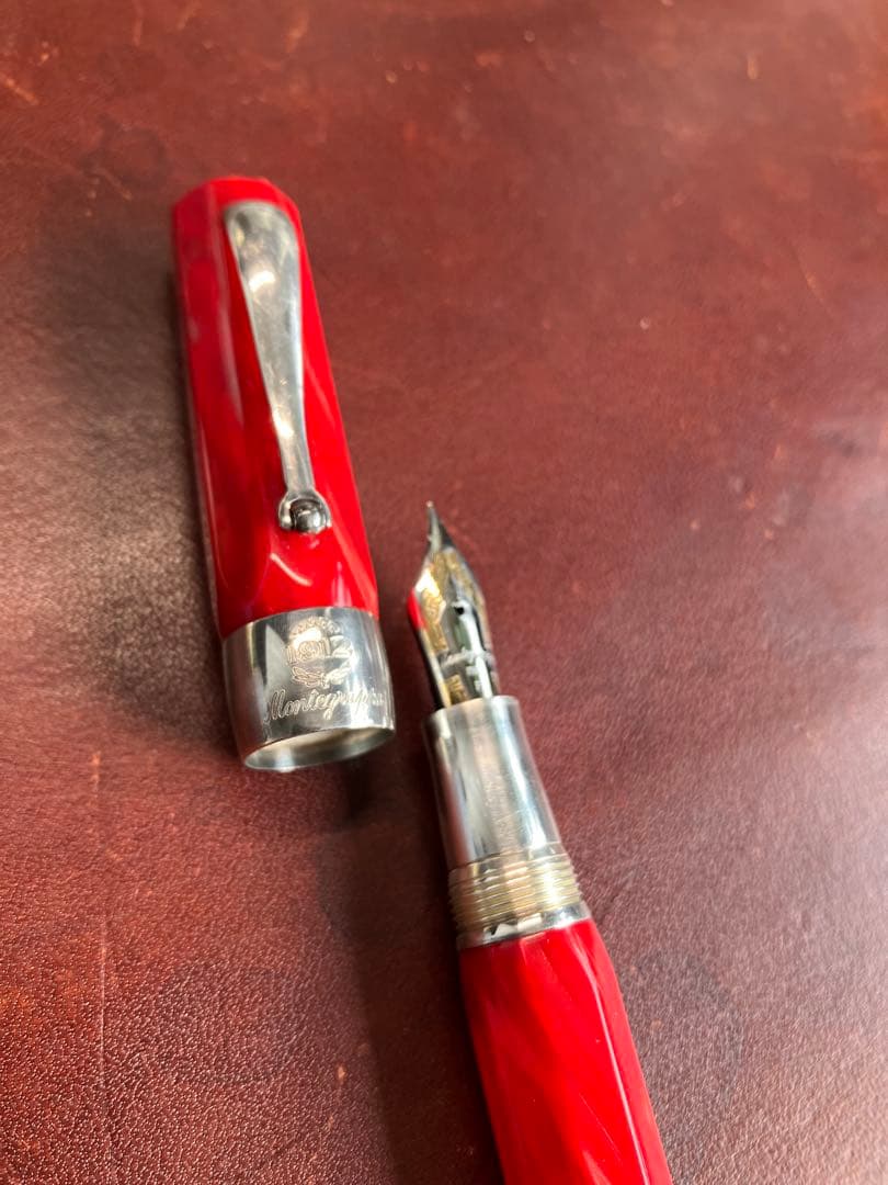 R*O様 モンテグラッパ 万年筆 F字 シンフォニー VTG 廃番 スターリング