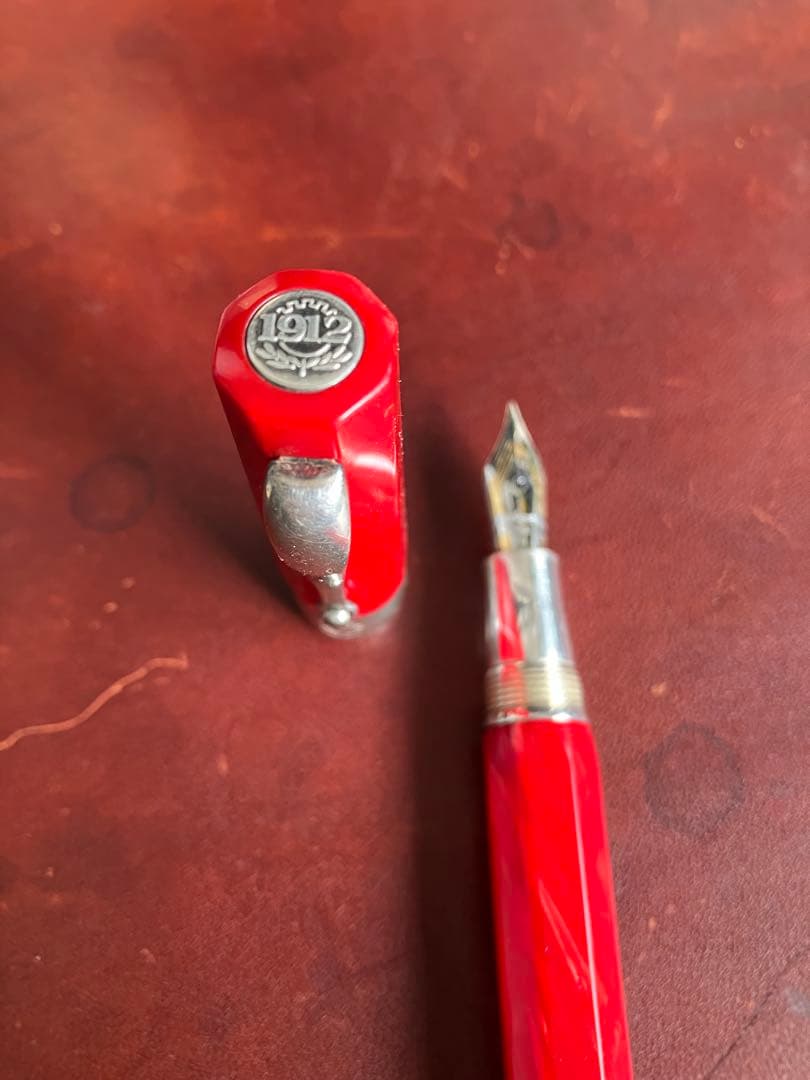 R*O様 モンテグラッパ 万年筆 F字 シンフォニー VTG 廃番 スターリング