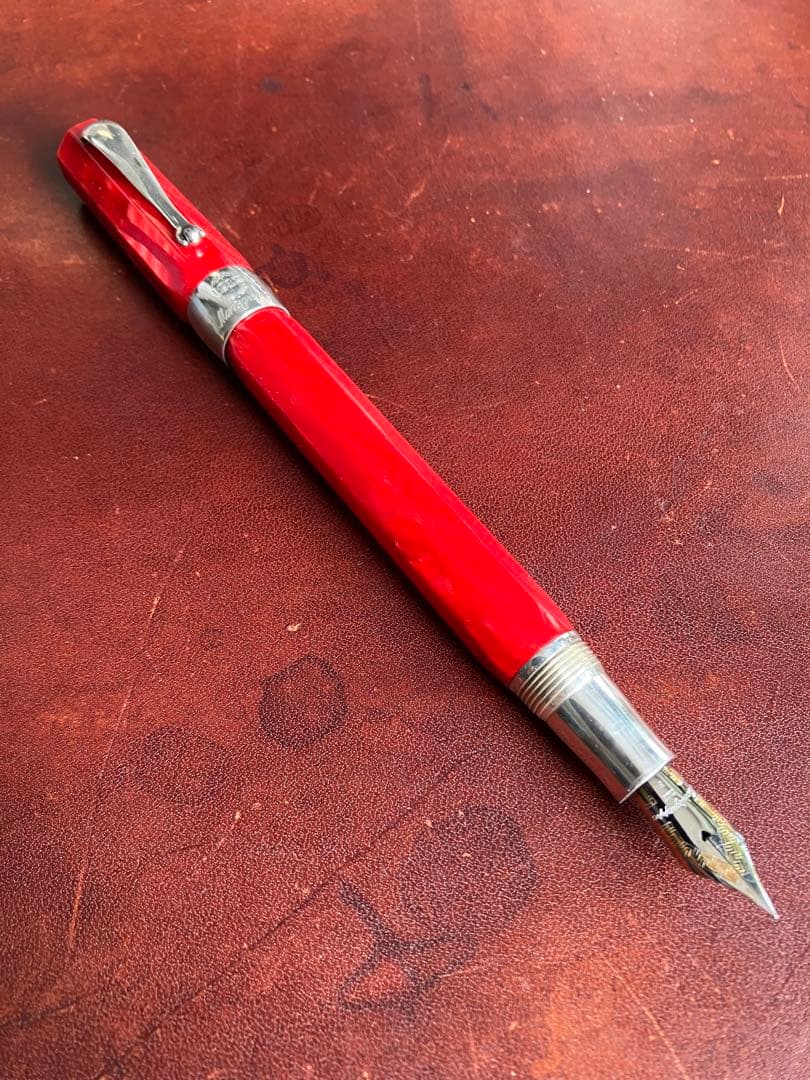 R*O様 モンテグラッパ 万年筆 F字 シンフォニー VTG 廃番 スターリング