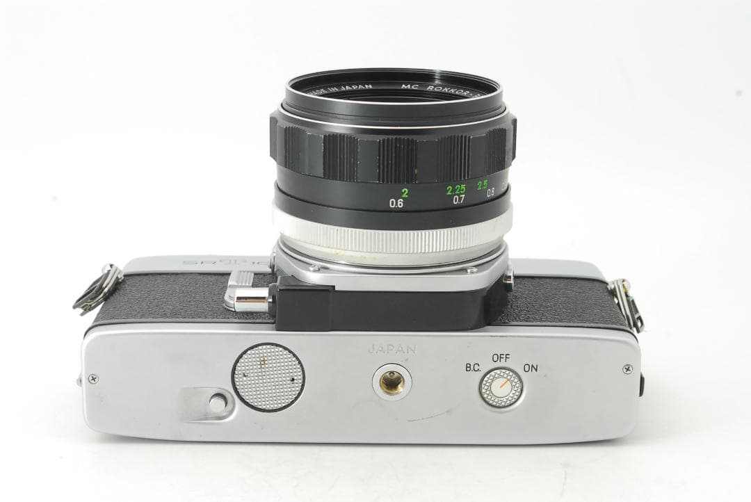 ミノルタ SRT101 & MC ROKKOR-PF 58mm F1.4