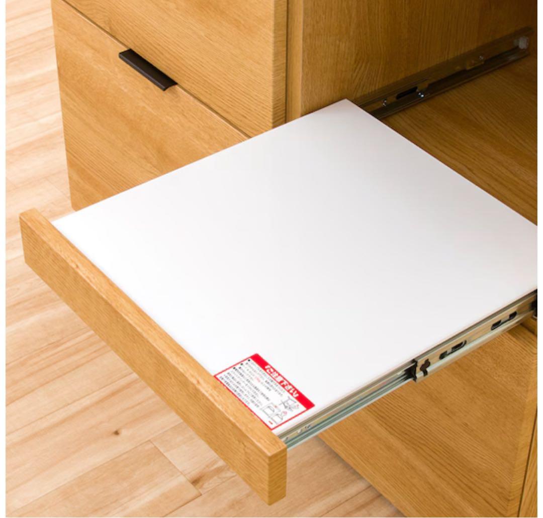 【お値下げ】ニトリ キッチンボード(エトナ90KB LBR)