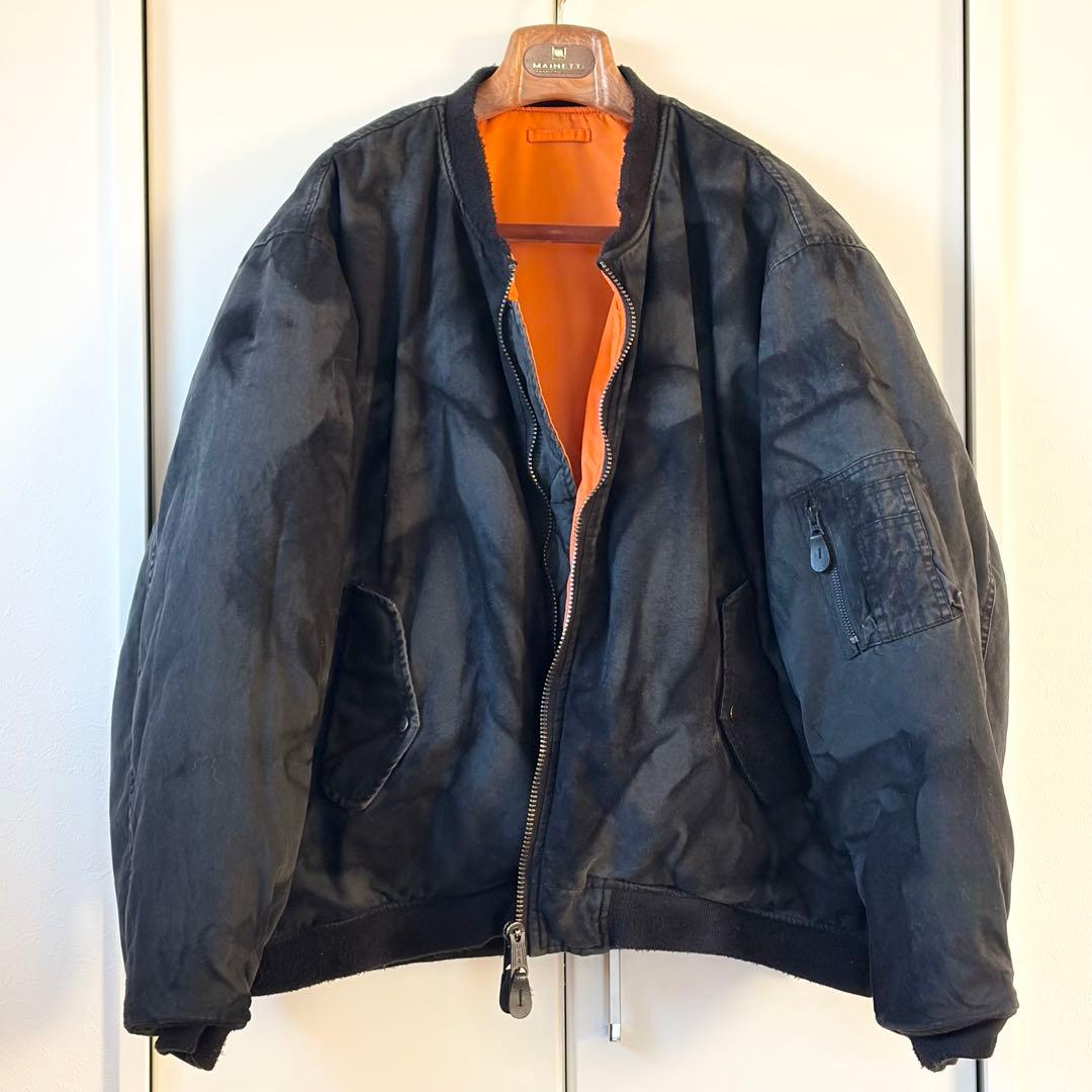 SYUMAN　F.M.C.D　シュウマン　MA-1 Jacket　MA1　黒　L