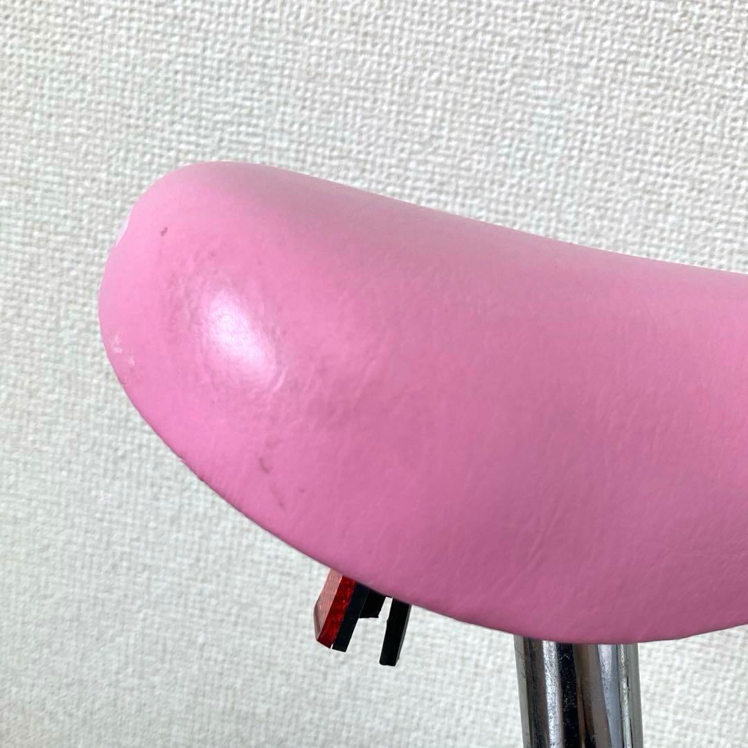 限定カラー　へんしんバイク 自転車 ホワイト ピンク