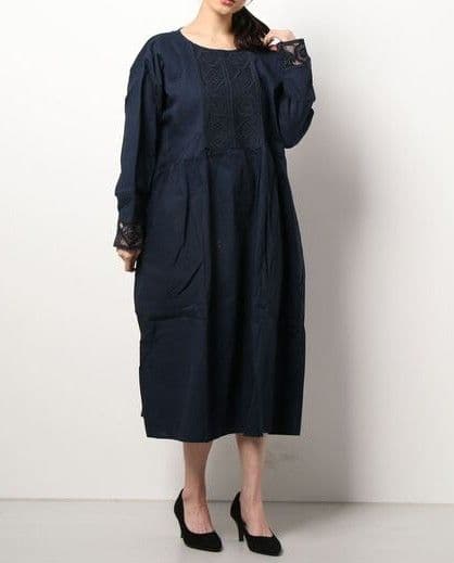 ツハルバイサマンサモスモス　ドイリーレースワンピース新品