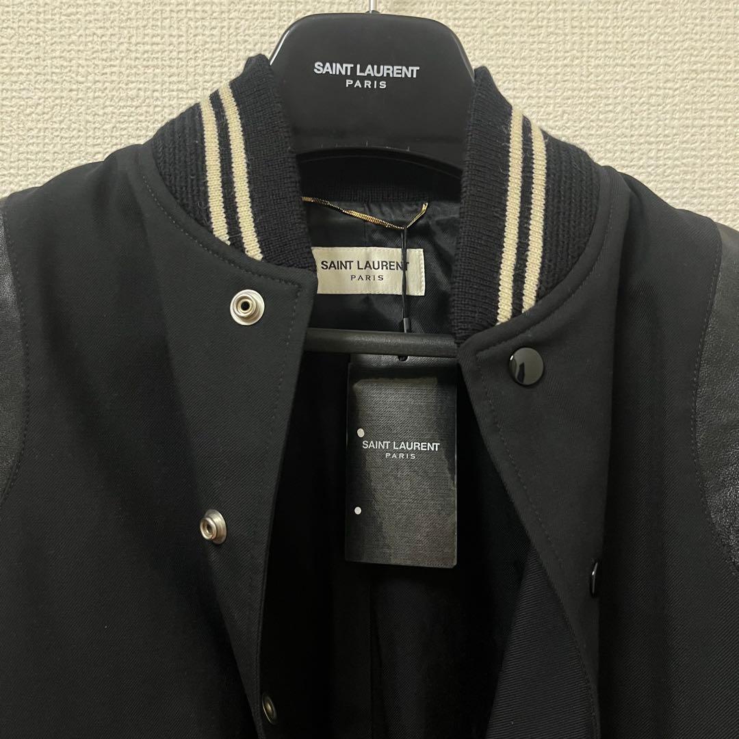 Saint Laurent スタジャン ブラック