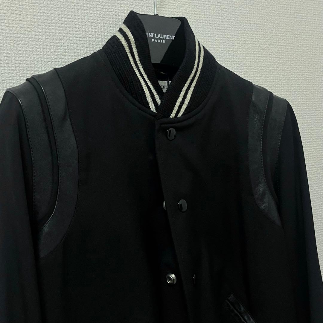 Saint Laurent スタジャン ブラック