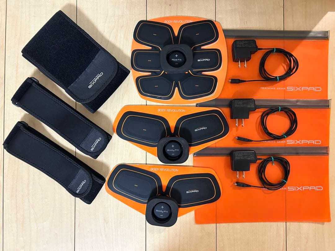 【正規購入品】SIXPAD アブズフィット2 、ボディフィット2 充電式