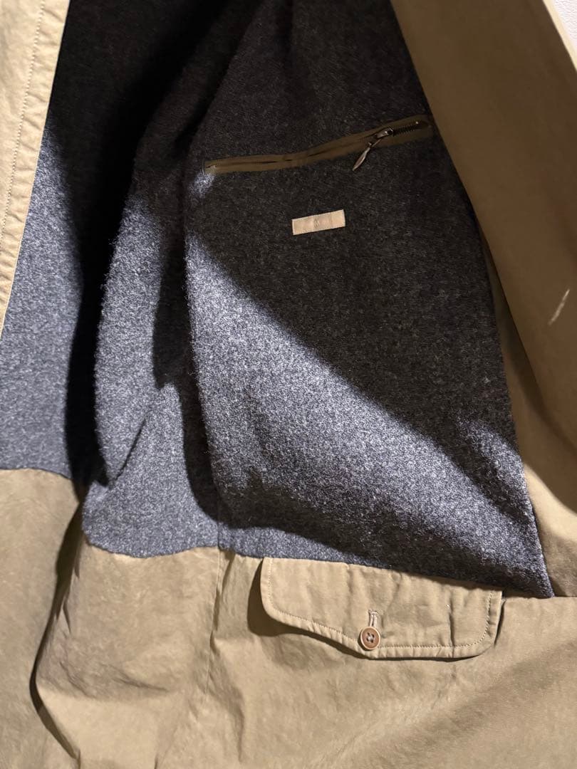 【美品】19AW COMOLI フーデッドコート 3