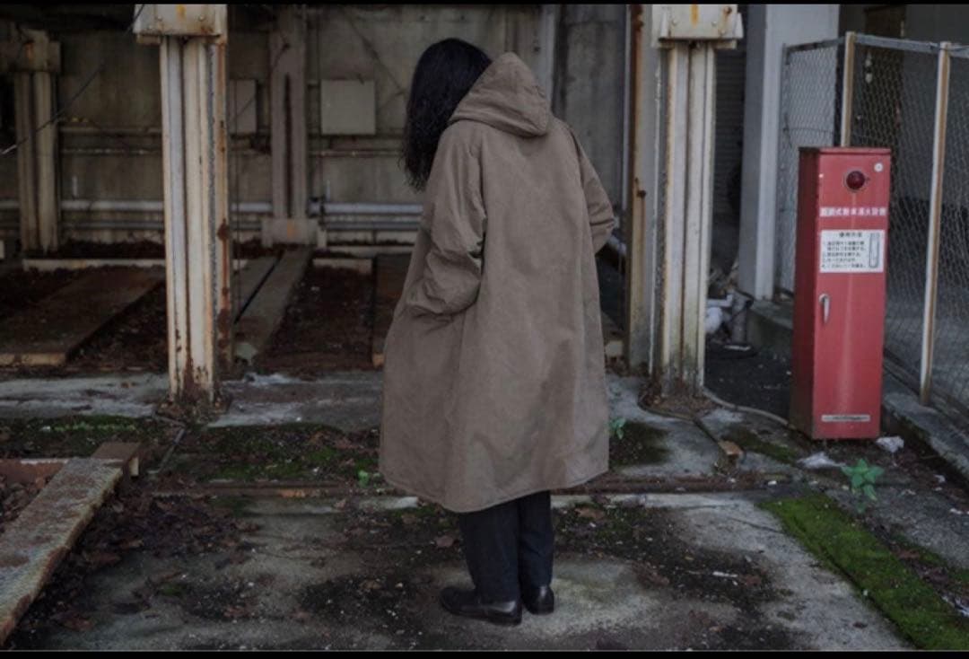 【美品】19AW COMOLI フーデッドコート 3