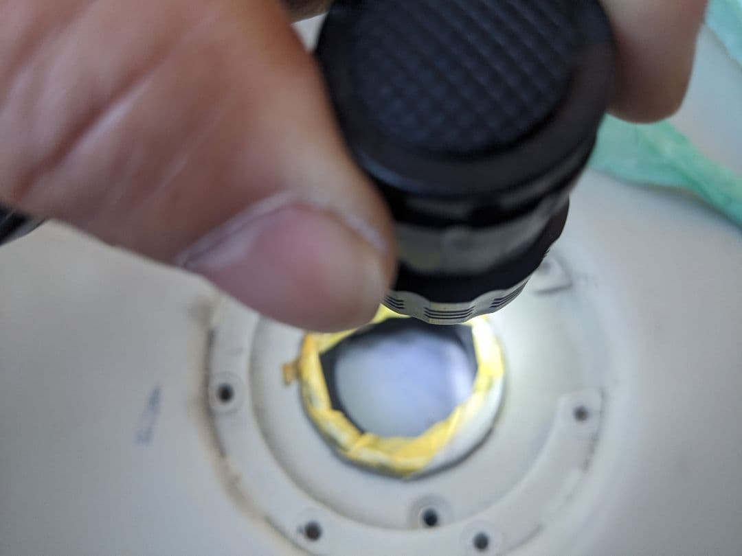 ゼファー400タンク