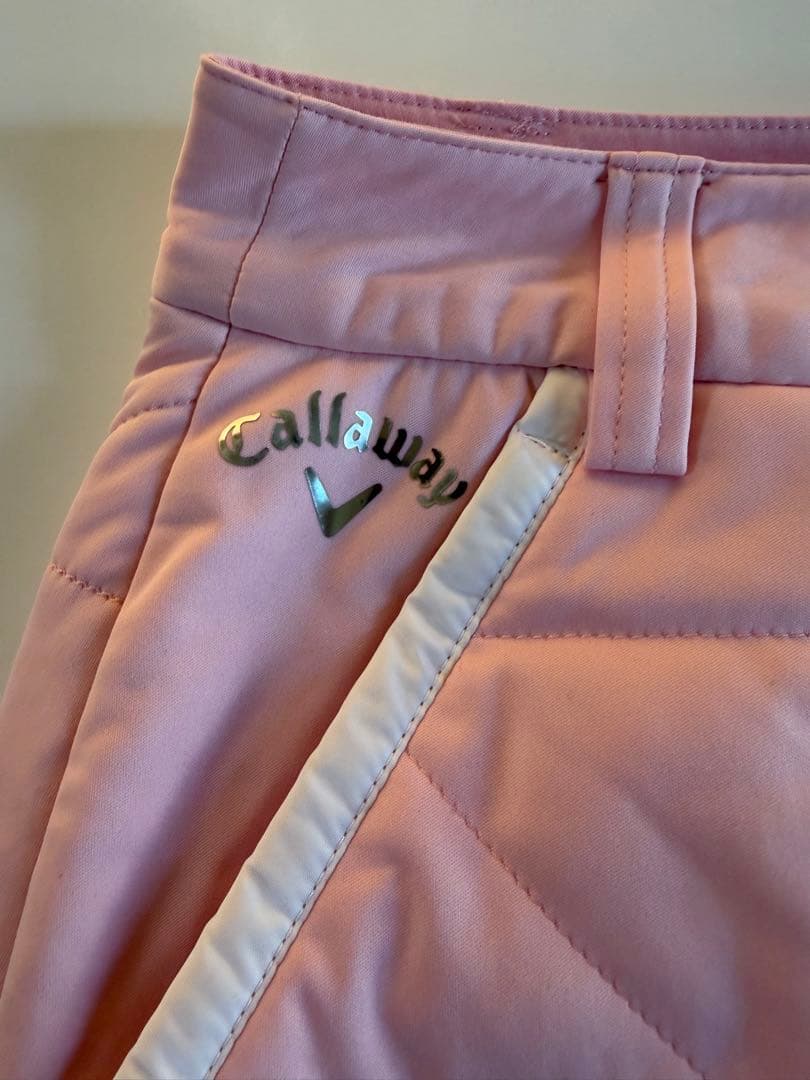 Callaway キルティングスカート ピンク
