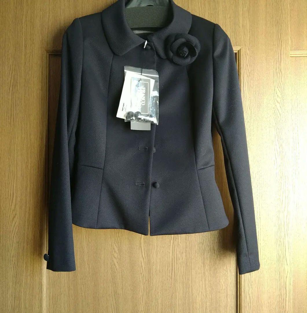 最終！【Franco】新品タグ 毛 ネイビー 紺　ジャケット スーツ 入学式