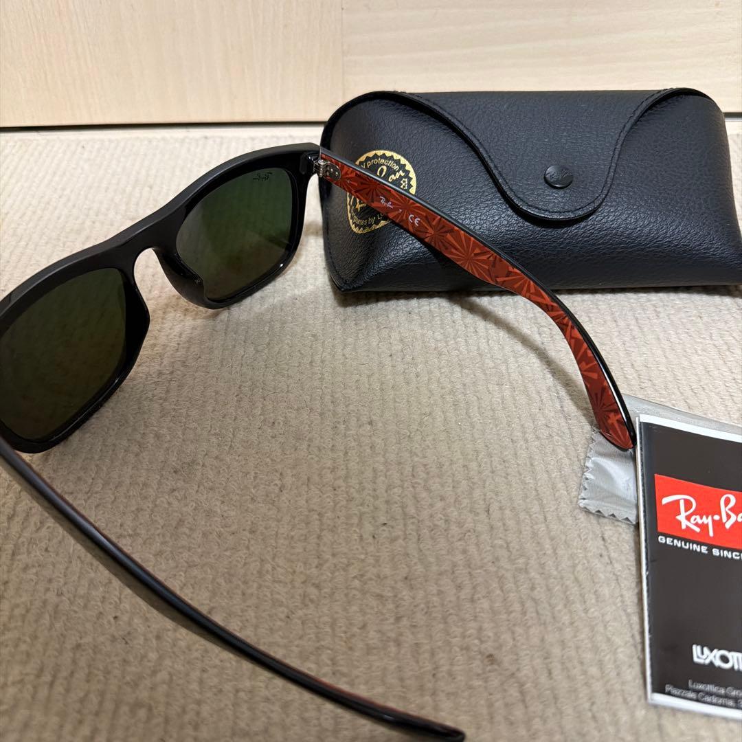 美品/レイバン サングラス　レッド