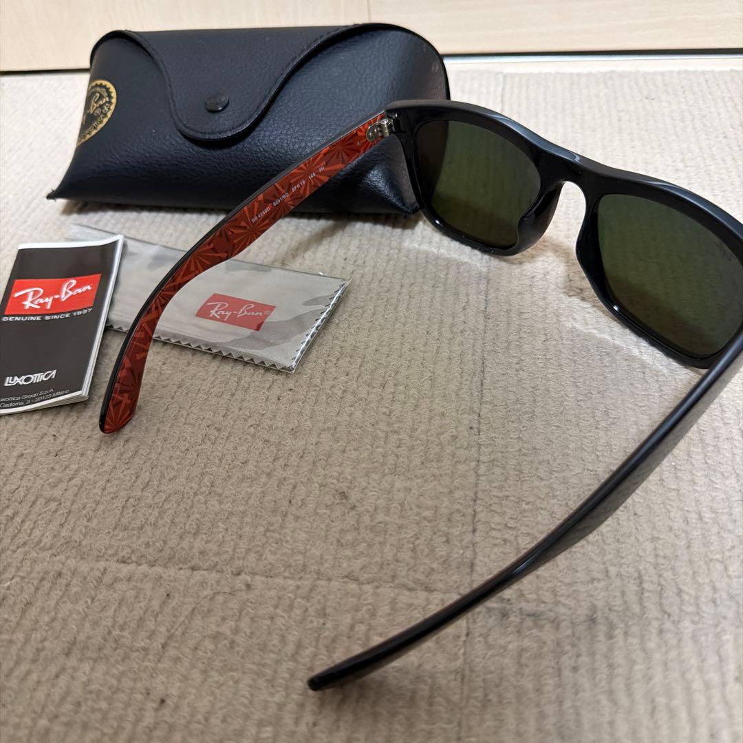 美品/レイバン サングラス　レッド