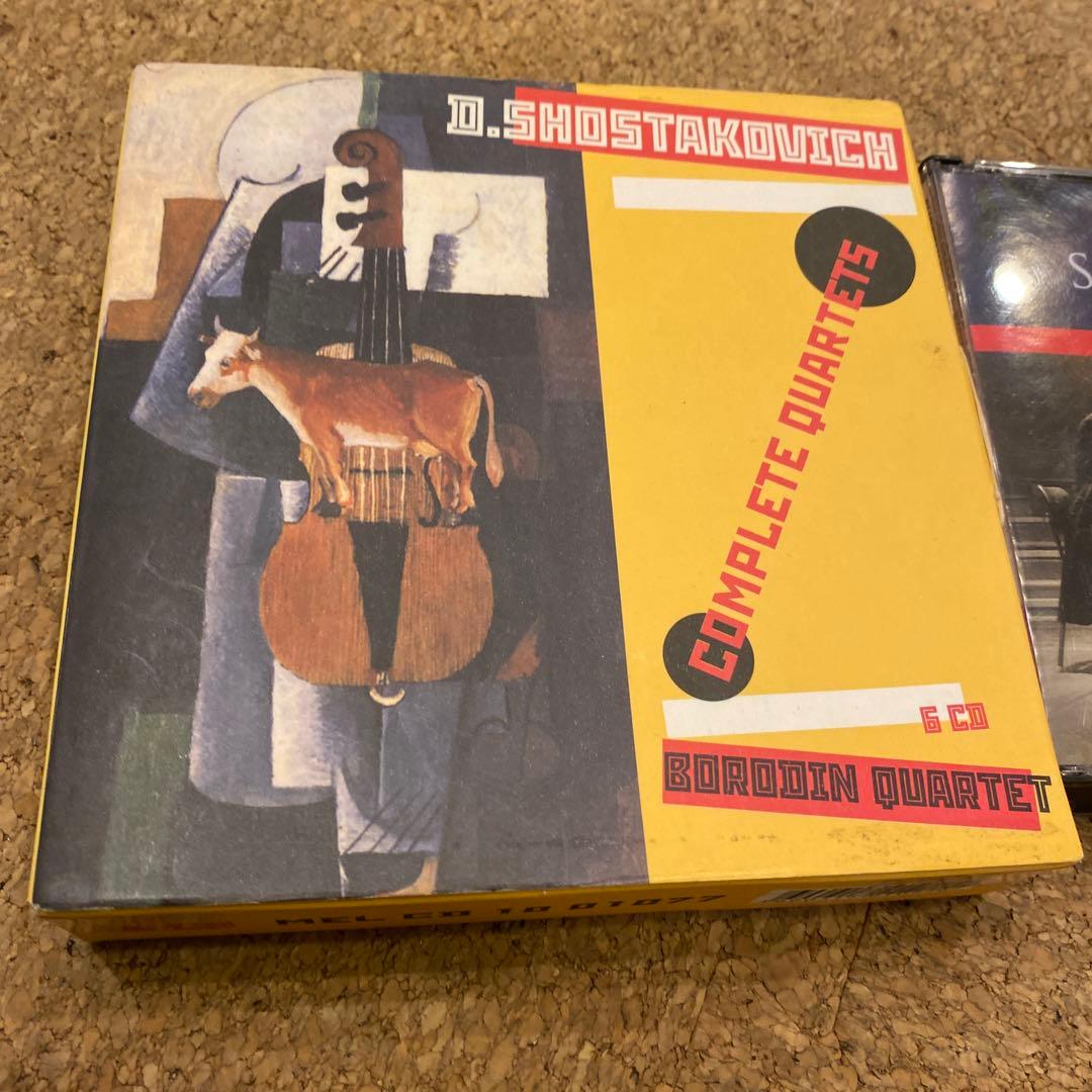 ショスタコーヴィチ  弦楽四重奏全曲　選曲　新旧ボロディン 弦楽四重奏団