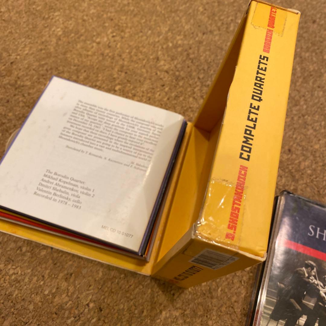 ショスタコーヴィチ  弦楽四重奏全曲　選曲　新旧ボロディン 弦楽四重奏団