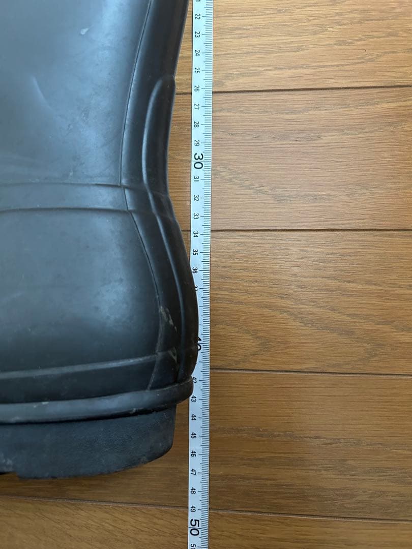 HUNTER メンズ 長靴 レインブーツ 28cm 希少カラー　チョコレート