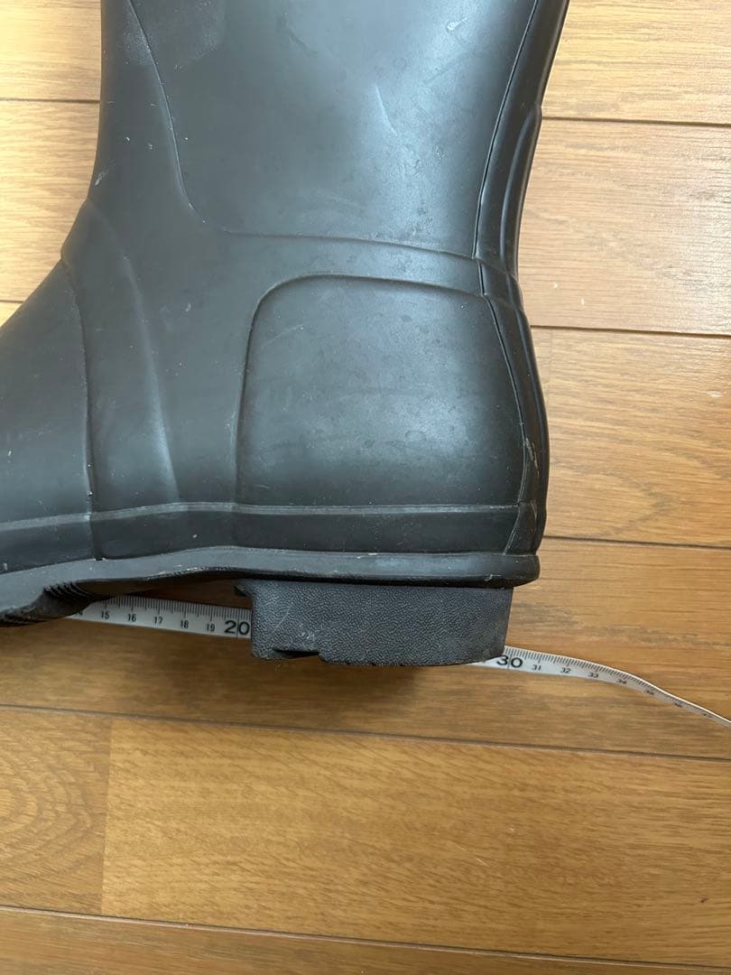 HUNTER メンズ 長靴 レインブーツ 28cm 希少カラー　チョコレート