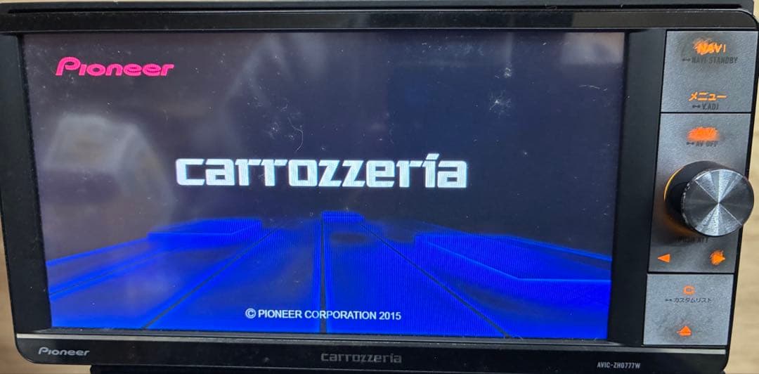 Pioneer carrozzeria ZH0777W 2015年度版