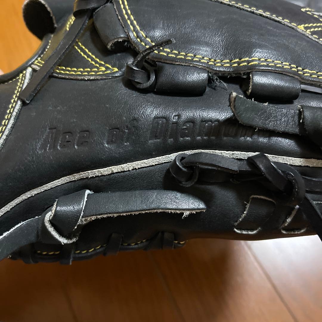 ダイヤのA 沢村栄純モデル グローブ 軟式用 投手用グローブ 右投げ用 袋付き