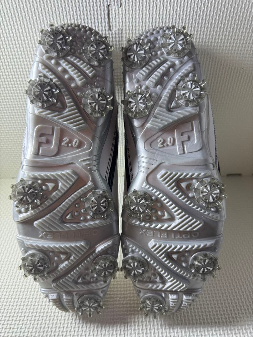 ☆新品・未使用☆ FOOTJOY BOA ゴルフシューズ ホワイト/ブラック