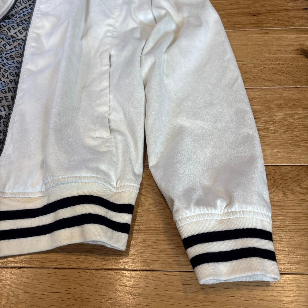 PEARLY GATES★オシャレなビッグロゴ スエードジャケット5★ニコちゃん