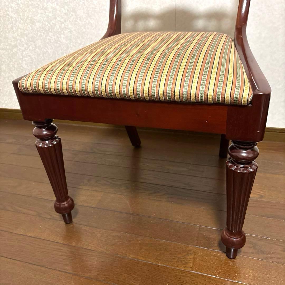 【良品】イギリス ヴィンテージ マホガニー ダイニングチェア