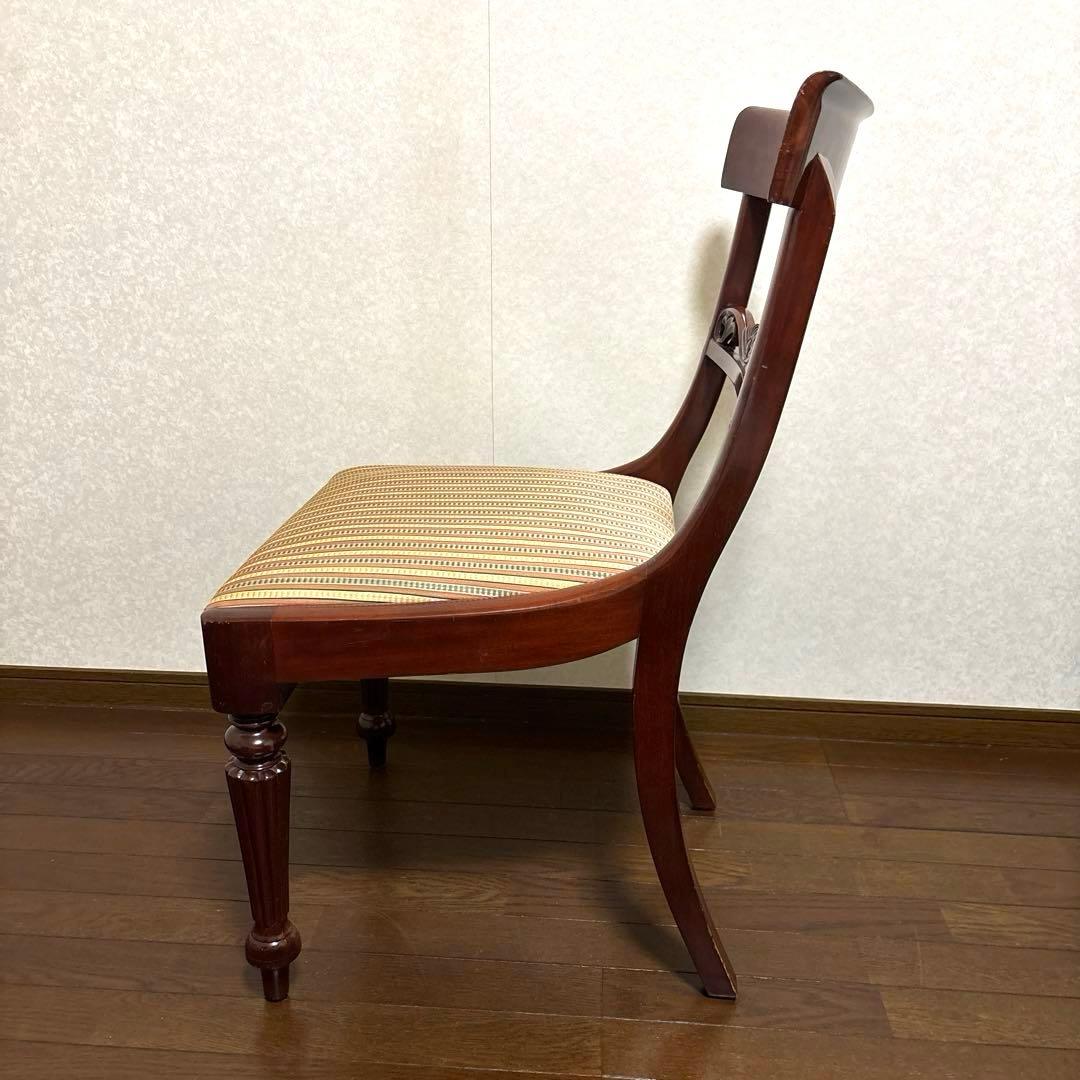 【良品】イギリス ヴィンテージ マホガニー ダイニングチェア