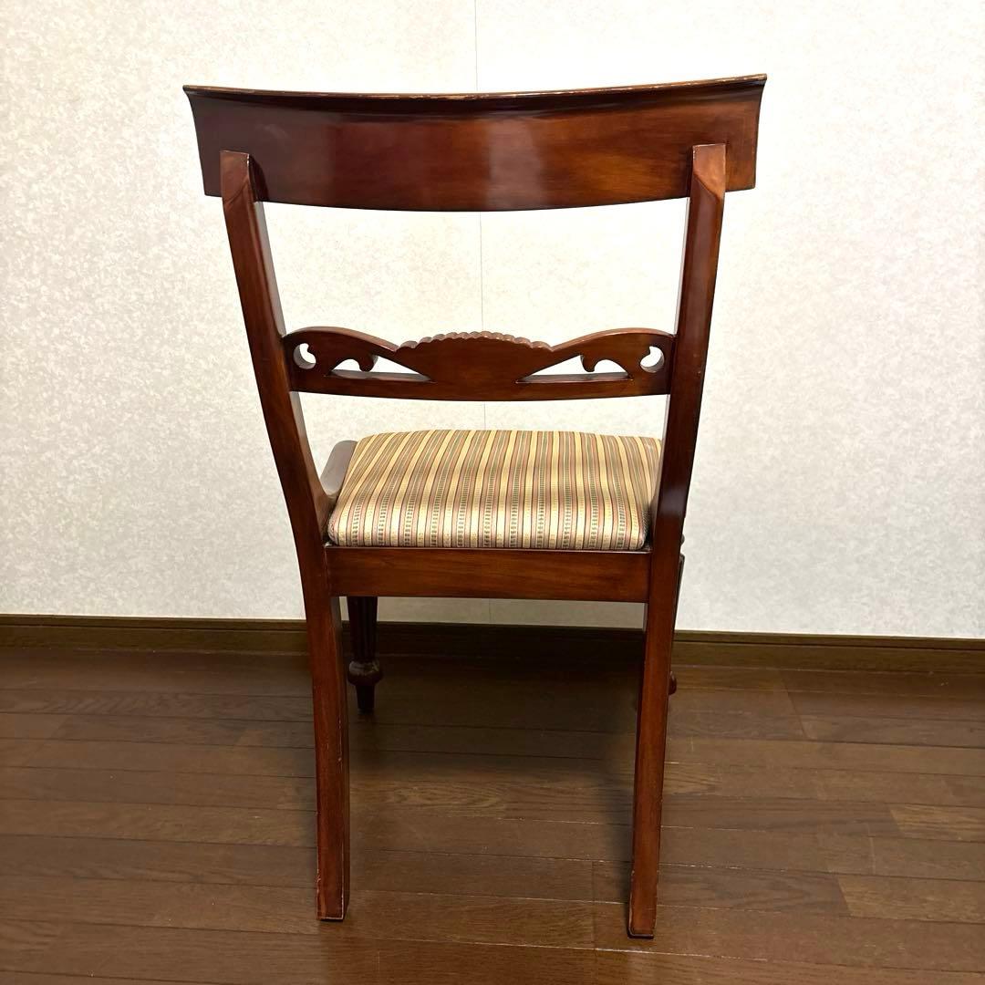 【良品】イギリス ヴィンテージ マホガニー ダイニングチェア
